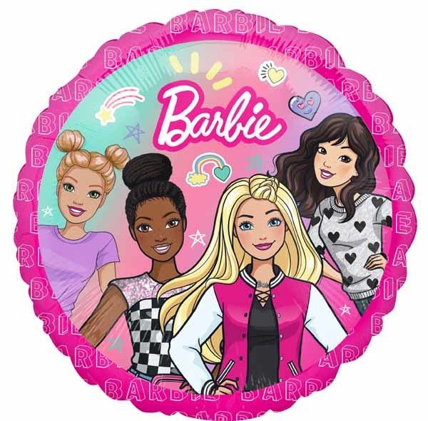 Ballon Mylar 18Po - Barbie Party Shop