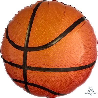 Ballon Mylar 18Po - Basketball Party Shop