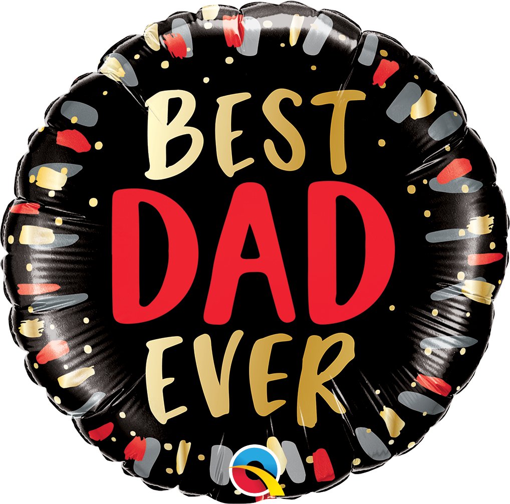 Ballon Mylar 18Po - Best Dad Ever Party Shop