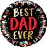 BLC - Ballon Mylar 18Po - Best Dad Ever - Party Shop