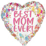 Anagram - Ballon Mylar 18Po - Best Mom Ever (Coeur) - Party Shop