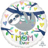 Anagram - Ballon Mylar 18Po - Best Mom Ever Paresseux - Party Shop