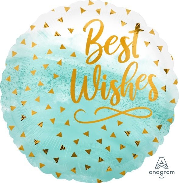 Ballon Mylar 18Po - Best Wishes Party Shop