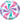 Qualatex - Ballon Mylar 18Po - Bonbon Pastel - Party Shop
