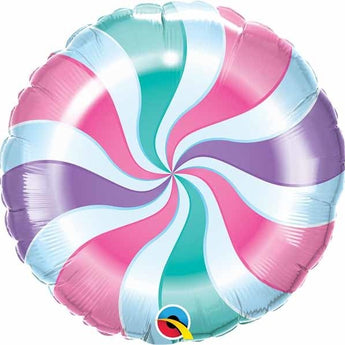 Ballon Mylar 18Po - Bonbon Pastel Party Shop