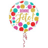 BLC - Ballon Mylar 18Po - Bonne Fête Coloré - Party Shop