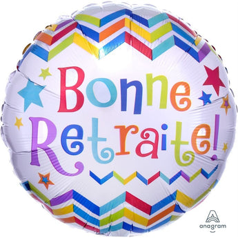 Ballon Mylar 18Po - Bonne RetraiteParty Shop