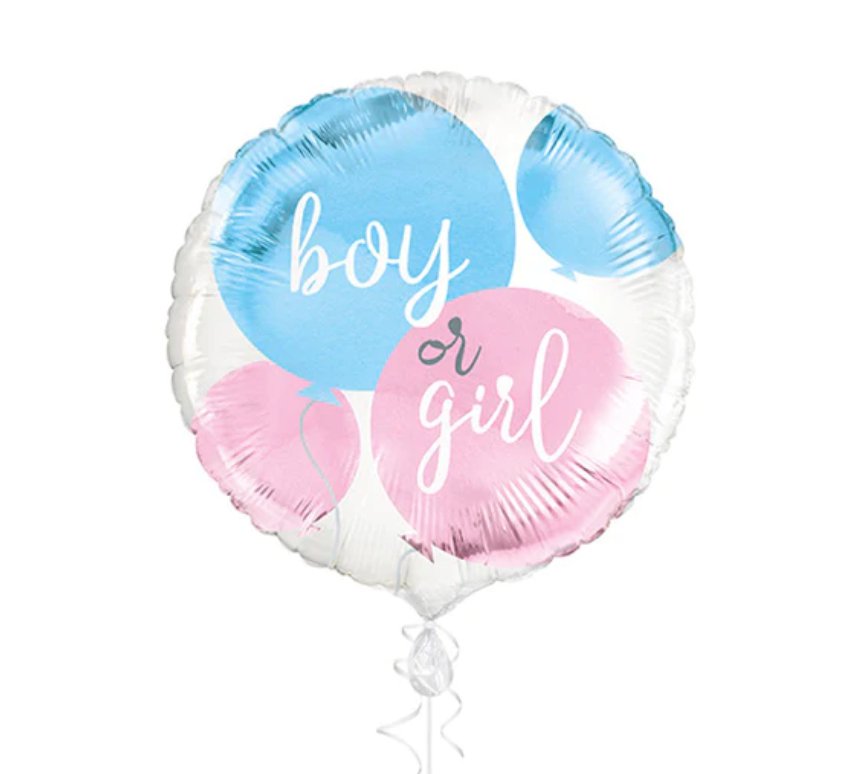 Ballon Mylar 18Po - Boy Or Girl Party Shop