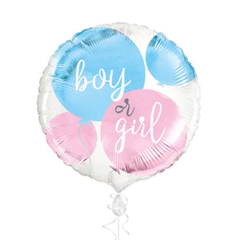 Ballon Mylar 18Po - Boy Or Girl Party Shop