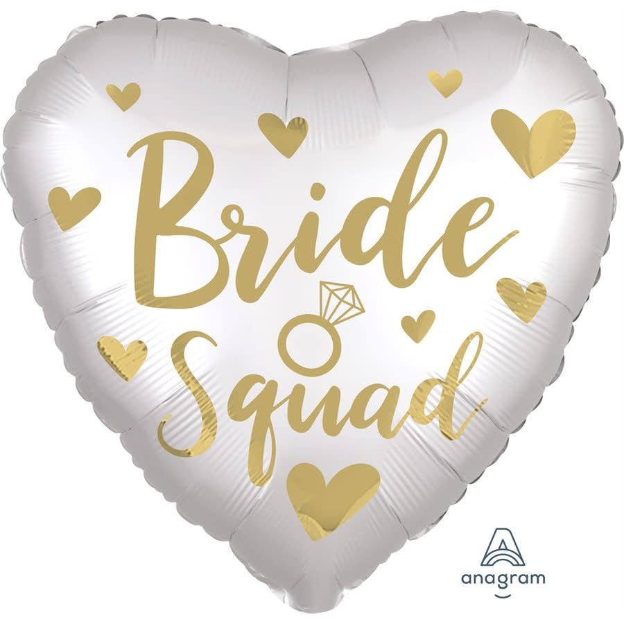 Ballon Mylar 18Po - Bride Squad Party Shop