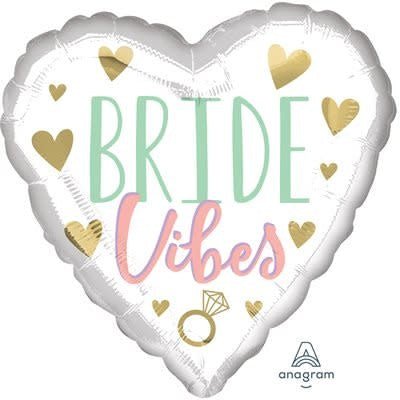 Ballon Mylar 18Po - Bride Vibes Party Shop