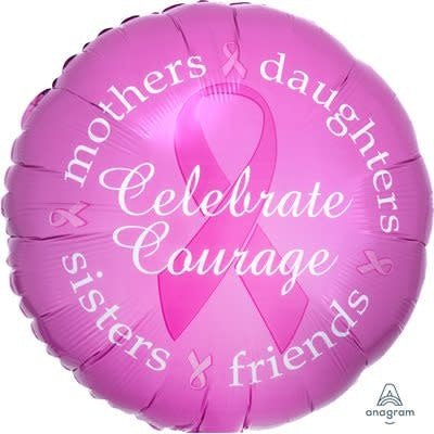 Ballon Mylar 18Po - Cancer Du Sein Party Shop