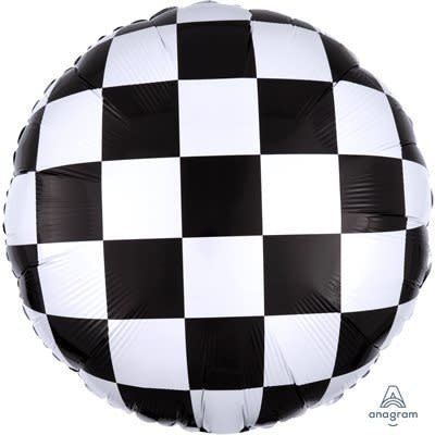 Ballon Mylar 18Po - Checkerboard Party Shop