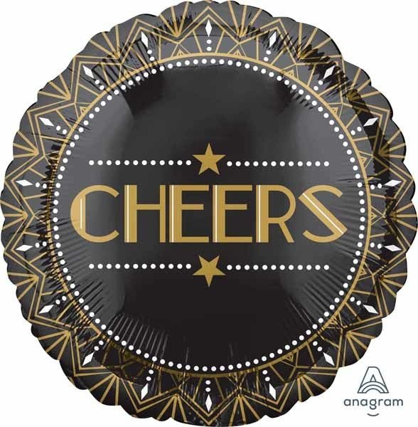 Ballon Mylar 18Po - Cheers (Party Time) Party Shop