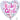 Ballon Mylar 18Po - Coeur Baby Girl Party Shop