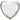 Ballon Mylar 18Po Coeur Chrome - Argent Party Shop