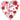 Ballon Mylar 18Po - Coeur Floral (I Love You) Party Shop