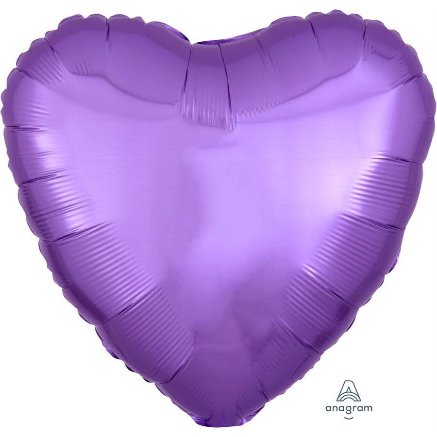 Ballon Mylar 18Po - Coeur Lilas Party Shop