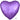 Anagram - Ballon Mylar 18Po - Coeur Lilas - Party Shop