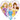 Ballon Mylar 18Po Coeur - Princesses Disney Party Shop