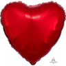 Anagram - Ballon Mylar 18Po Coeur  - Rouge - Party Shop