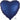 Anagram - Ballon Mylar 18Po - Coeur Satin - Bleu Navy - Party Shop