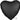 Ballon Mylar 18Po - Coeur Satin - Noir Party Shop