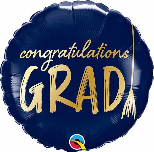 Ballon Mylar 18Po - Congratulations Grad Party Shop