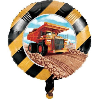 Ballon Mylar 18Po - Construction Big Dig Party Shop