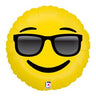 Betallic - Ballon Mylar 18Po - Emoji Lunette De Soleil - Party Shop