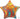 Anagram - Ballon Mylar 18Po-Etoile Marblez Orange - Party Shop