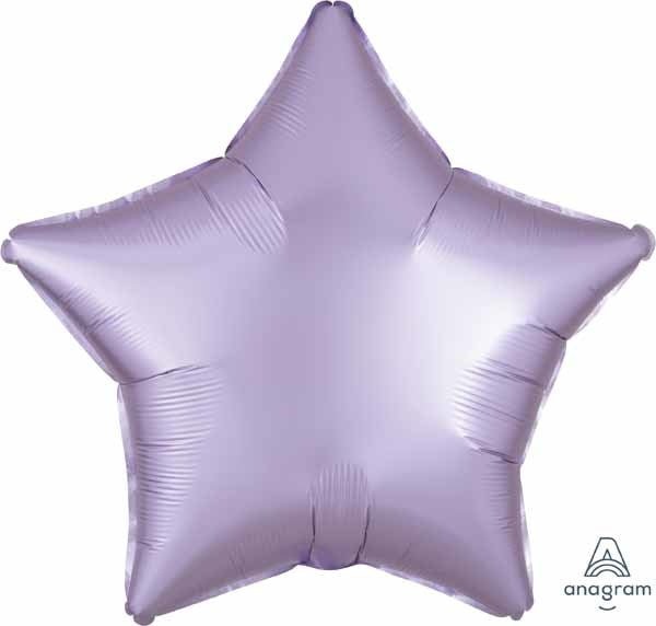 Ballon Mylar 18Po - Étoile Satin - Mauve Lila Party Shop