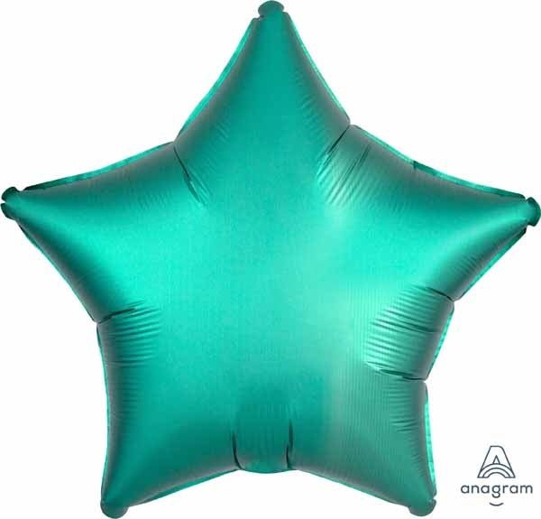 Ballon Mylar 18Po - Étoile Satin - Vert Jade Party Shop