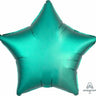 Anagram - Ballon Mylar 18Po - Étoile Satin - Vert Jade - Party Shop
