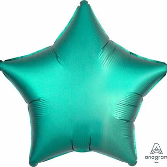 Ballon Mylar 18Po - Étoile Satin - Vert Jade Party Shop