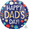 Anagram - Ballon Mylar 18Po  - Fête Des Pères (Happy Dad'S Day) - Party Shop