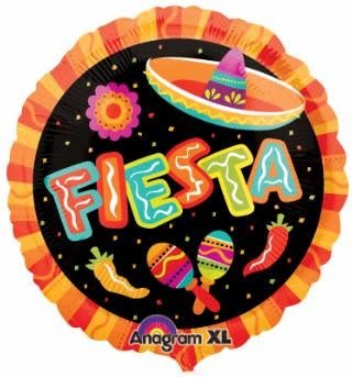 Ballon Mylar 18Po - Fiesta Party Shop