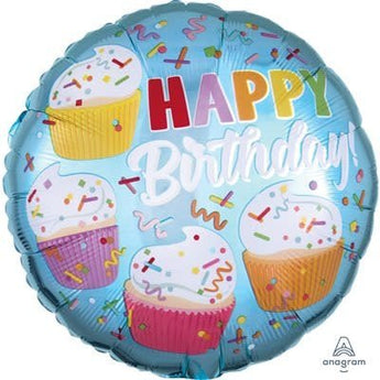 Ballon Mylar 18Po - Happy Birthday Party Shop