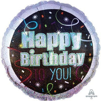 Ballon Mylar 18Po - Happy Birthday Party Shop