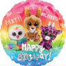 Anagram - Ballon Mylar 18Po - Happy Birthday Beanie Boo'S - Party Shop
