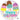 Anagram - Ballon Mylar 18Po - Happy Birthday Ice Cream - Party Shop