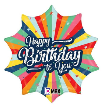 Ballon Mylar 18Po - Happy Birthday To You Party Shop