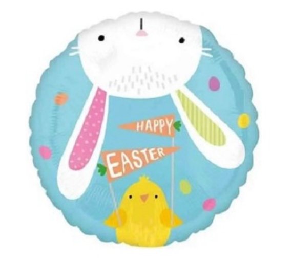 Ballon Mylar 18Po - Happy Easter Party Shop