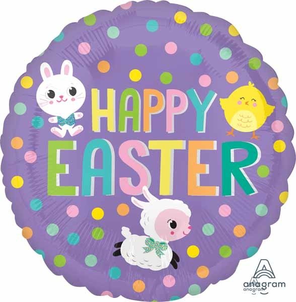 Ballon Mylar 18Po - Happy Easter Party Shop