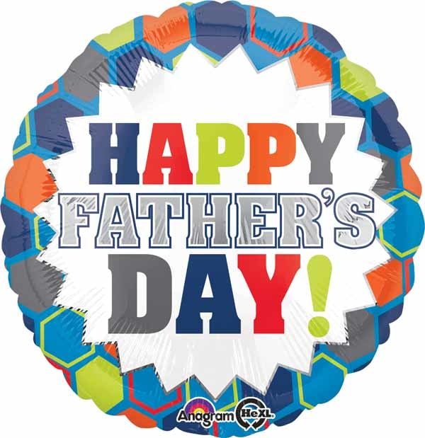 Ballon Mylar 18Po - Happy Father'S Day ! Party Shop