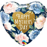 Qualatex - Ballon Mylar 18Po - Happy Mother'S Day (Floral) - Party Shop