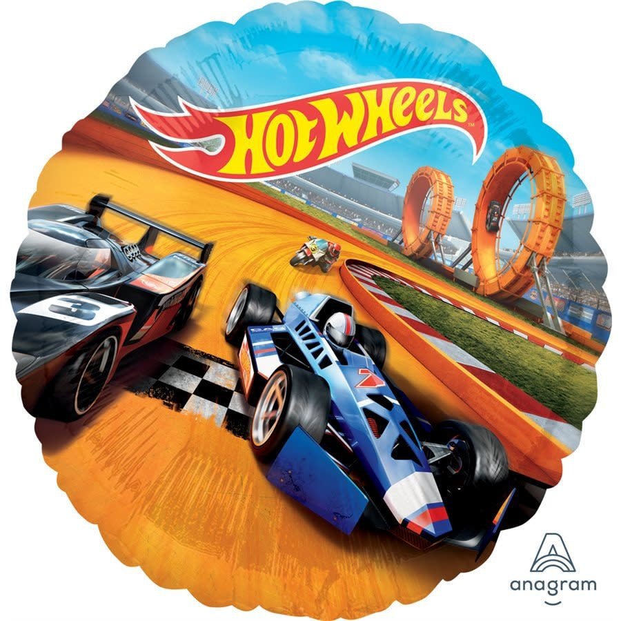 Ballon Mylar 18Po - Hot Wheels Party Shop