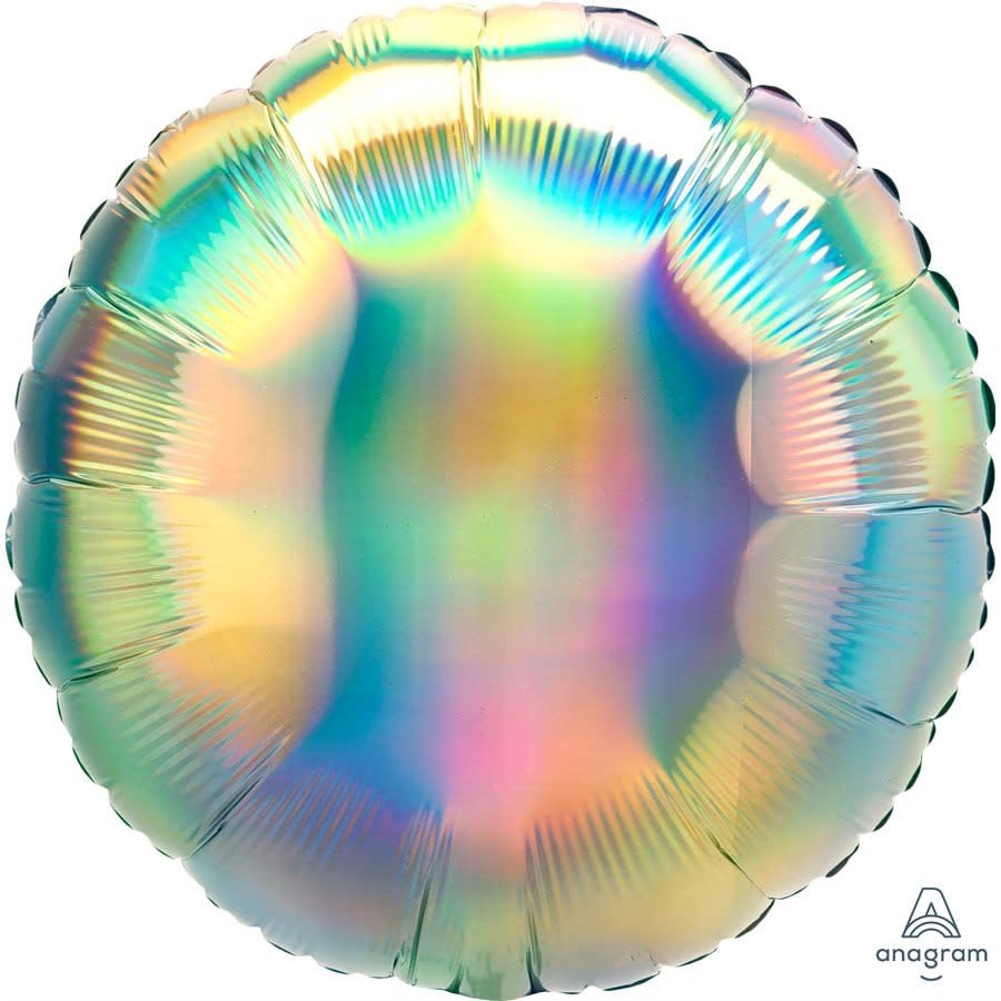 Ballon Mylar 18Po - Iridescent Arc - En - Ciel Pastel Party Shop