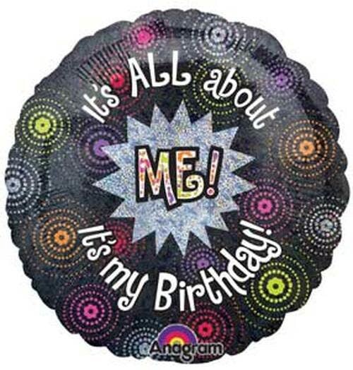 Ballon Mylar 18Po - It'S All About Me Party Shop