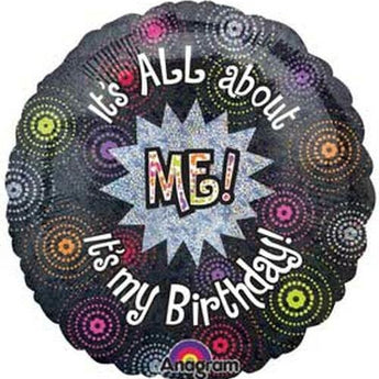 Ballon Mylar 18Po - It'S All About Me Party Shop